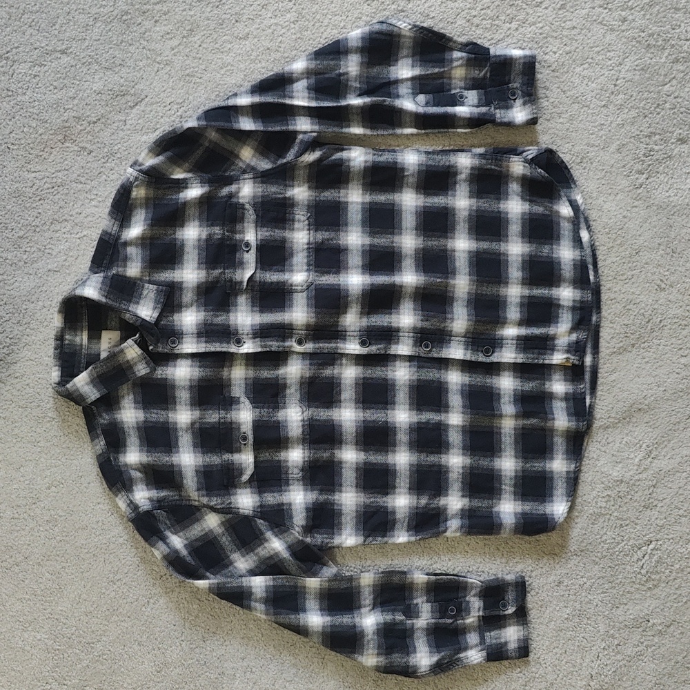 Jachs | Black and White Plaid Flannel